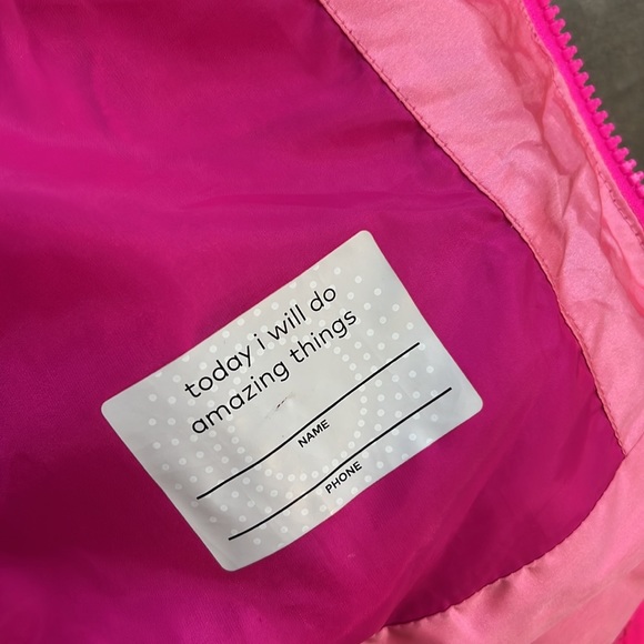 Girls, C9 by champion pink winter coat size large 10-12 - Picture 7 of 9